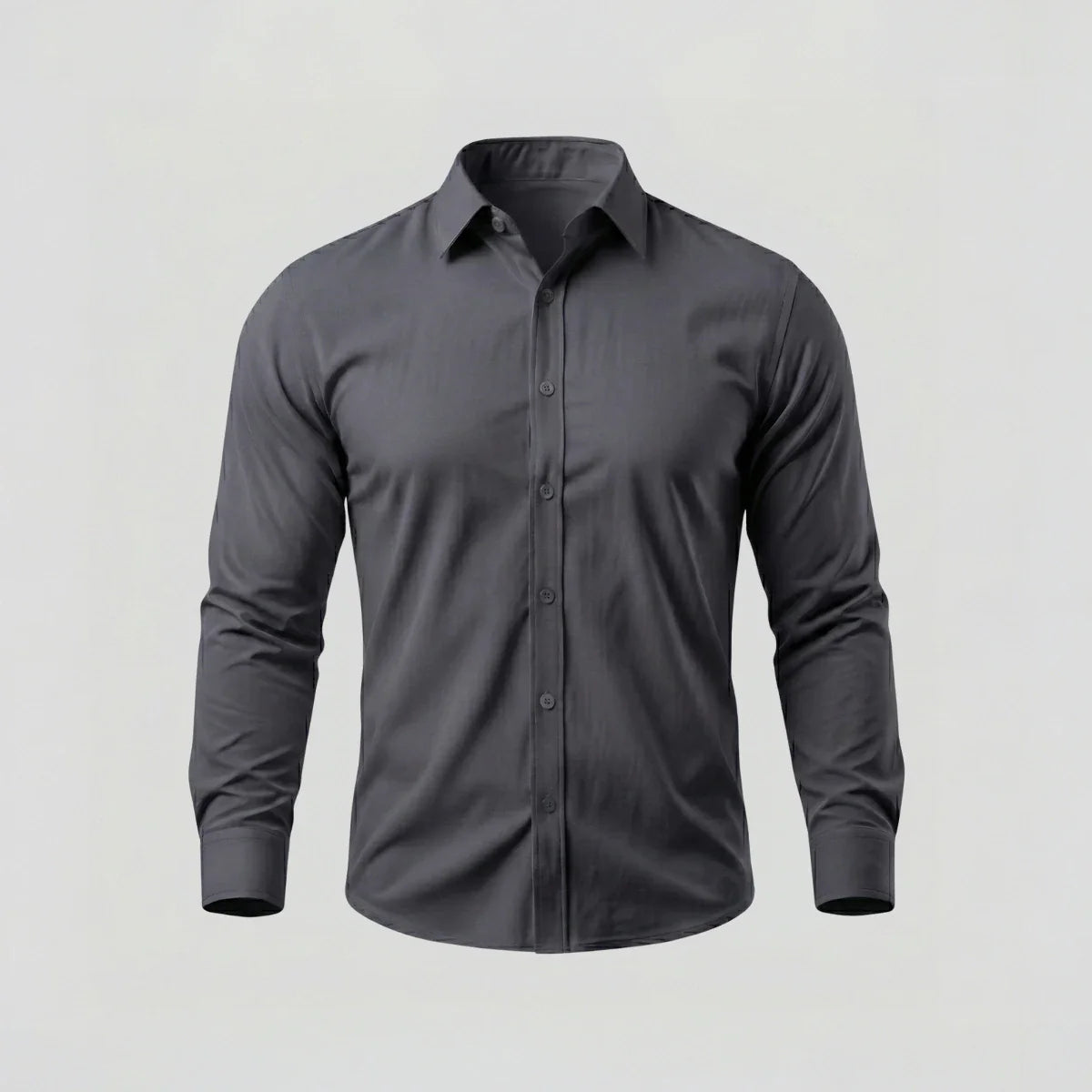 La Camisa Elástica - Gris Oscuro