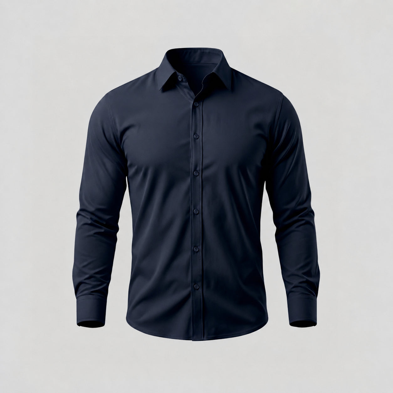 La Camisa Elástica - Azul Marino